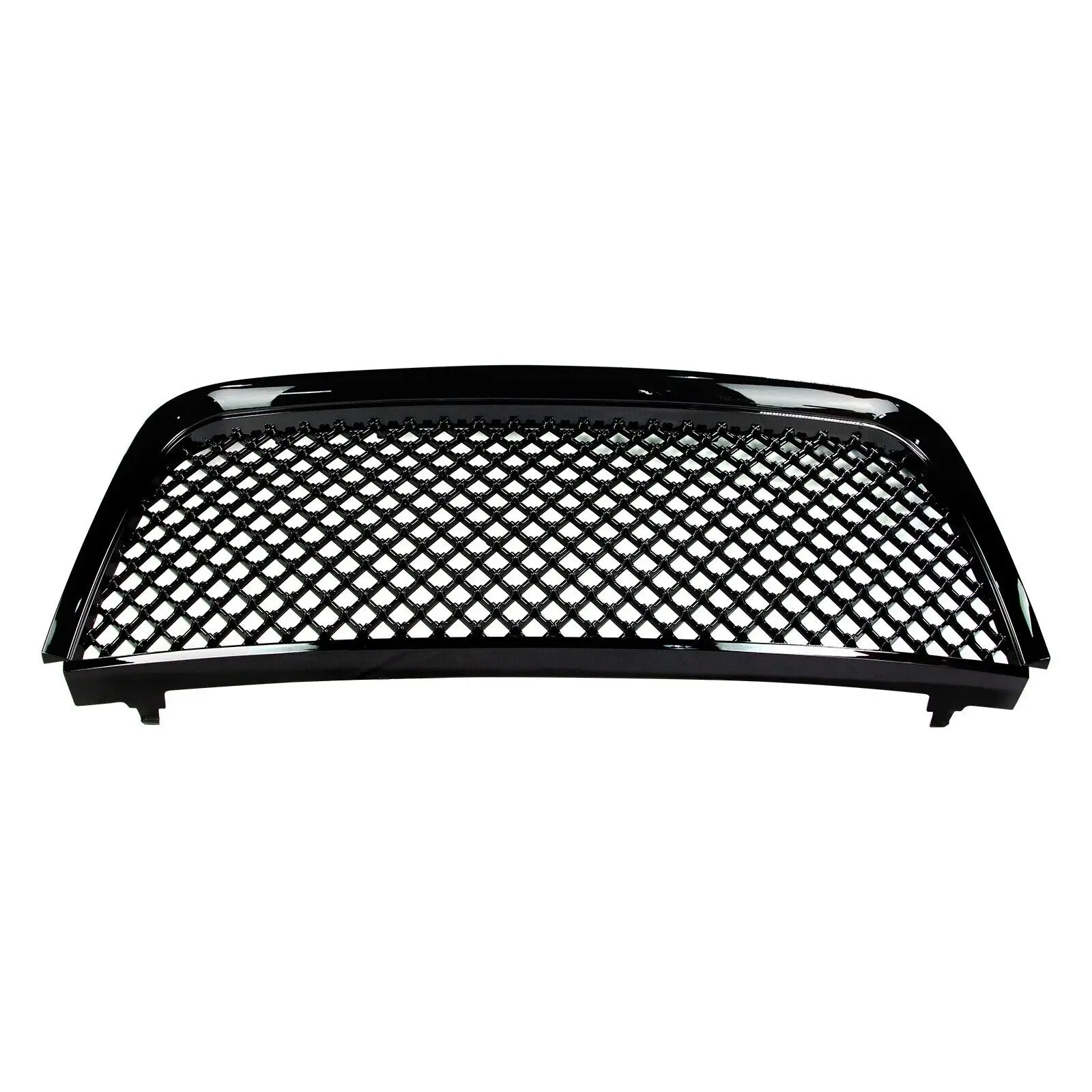 Car Front Grill for 2003 2004 2005 2006 Ford Expedition, Gloss Black Grille