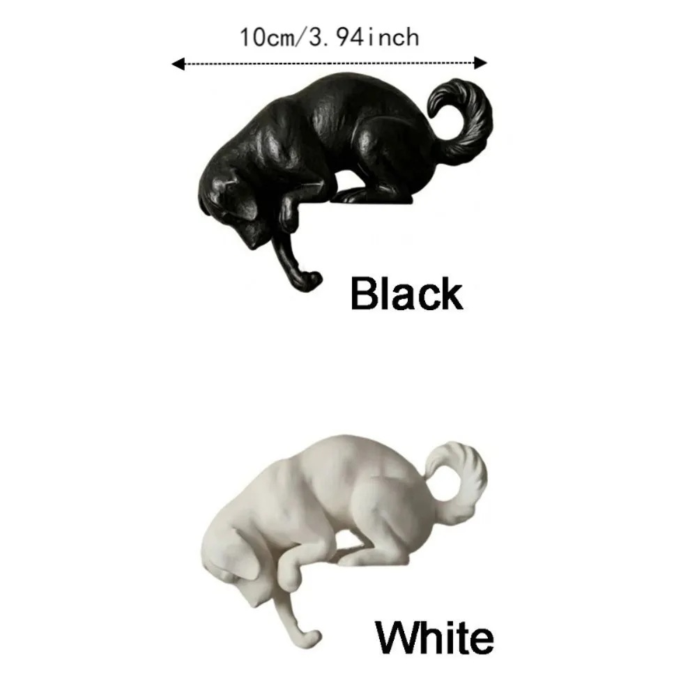 Creative Cartoon Animal 3D Printed Dog Hook Wall Mounted Decorative Dog Shaped Wall Hook Funny Wall Key Rack Desktop view 6