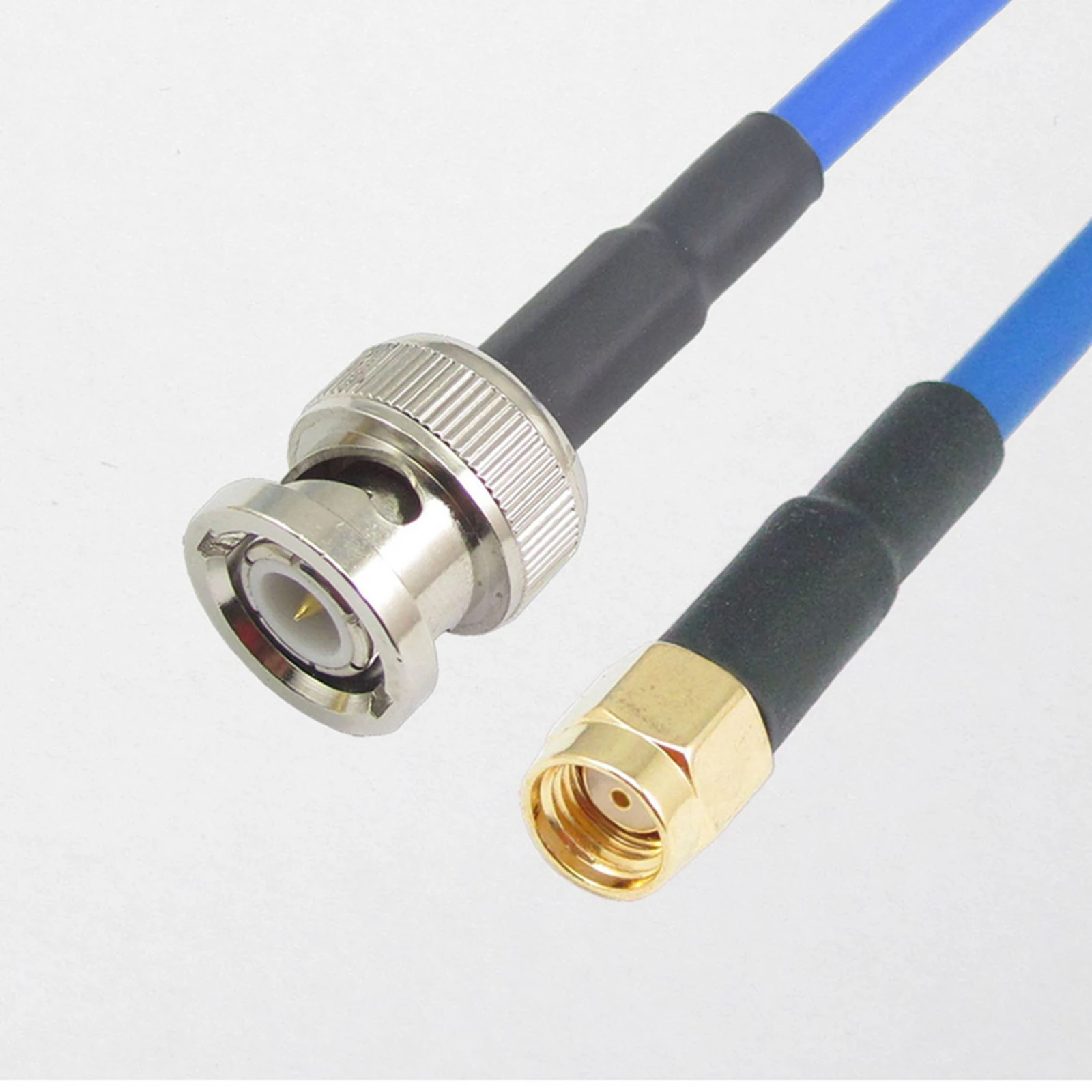 BNC Male to RP-SMA Male (Female Pin) RG402 Semi Rigid Flexible Coaxial Cable Low Loss RF 50ohms Coax Koaxial Kable