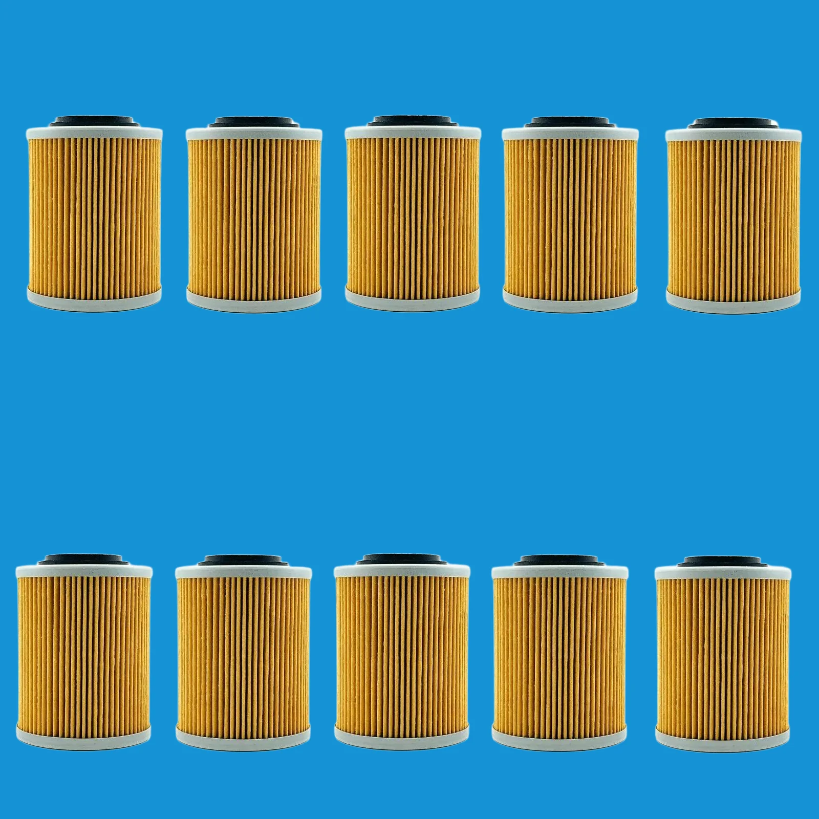 

10 x Oil Filter for Can-Am Maverick X3 R Sea Doo GTI GTR GTS 900 Spark 420956123,293300086, 420650500