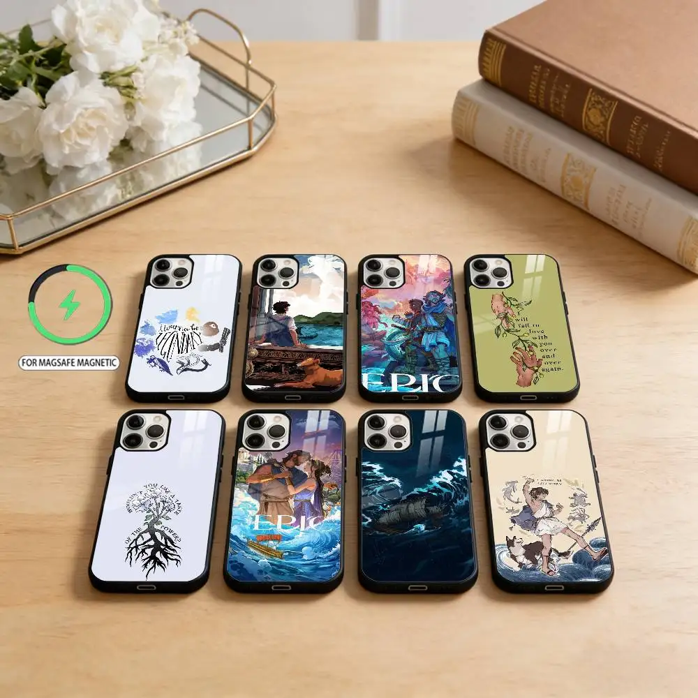 

Epic T-The M-Musical Phone Case For iPhone17,16,15,14,13,12,11 Plus,Pro Max Magnetic For Magsafe Wireless Charging