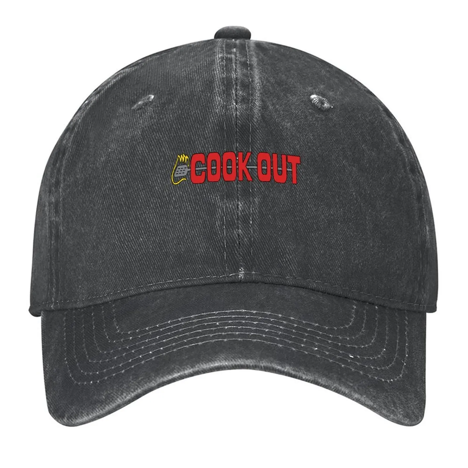 

cookoutActive T-Shirt Baseball Cap Vintage Sun Cap birthday Military Cap Man For Men Women's