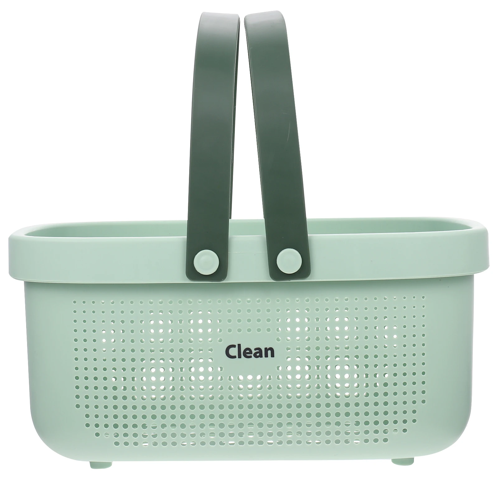 

Shower with Handle PP Material Storage Container for Bathroom Drain Holes Toiletries Creams Bath Accessories Plastic Storage