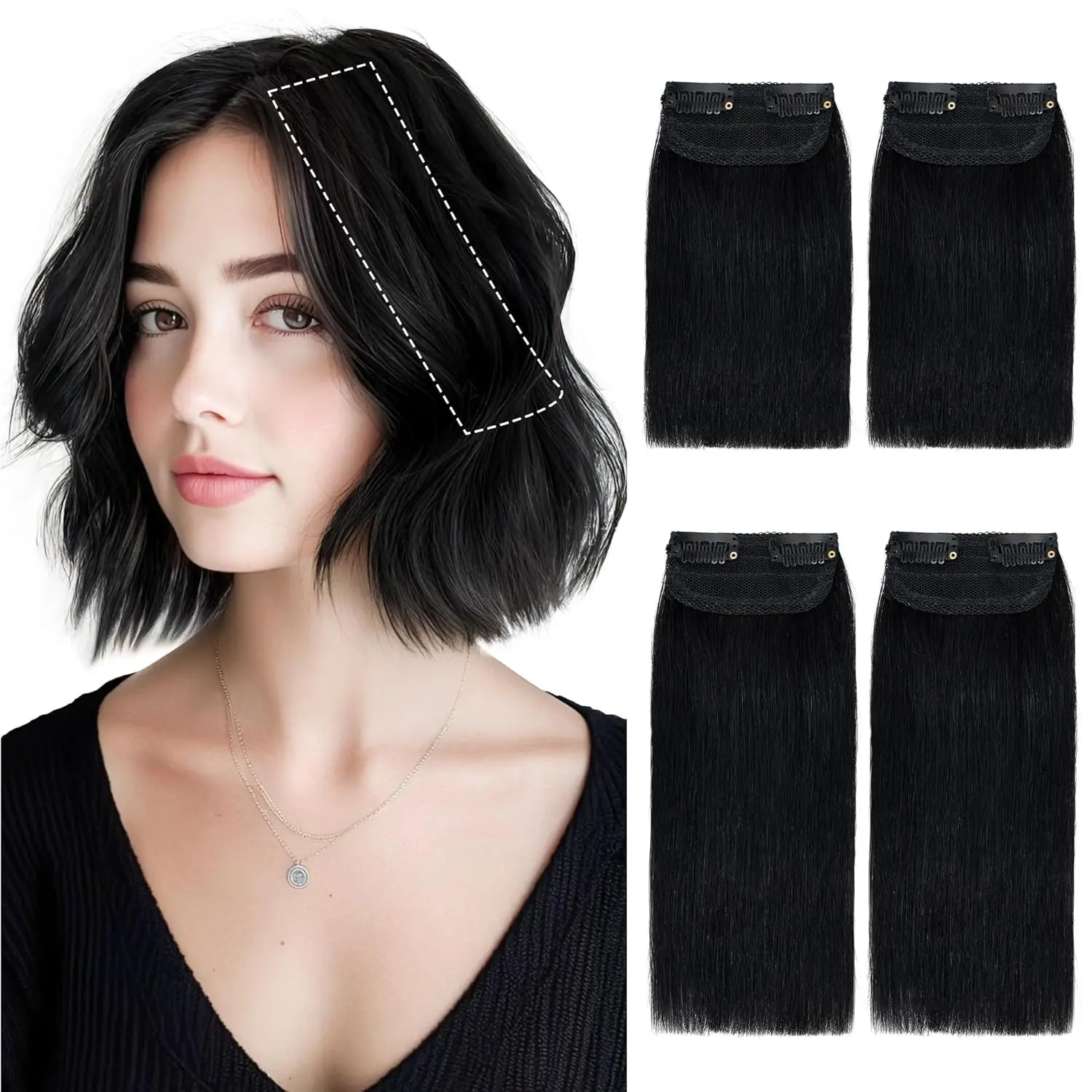 4-pezzi-di-extension-per-capelli-corti-con-clip-capelli-umani-veri-ciocche-naturali-spesse-per-donne-con-capelli-diradati-per-aggiungere-volume