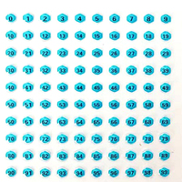 10 Sheets Pack of Queen Marking Numbers 0-99 Numbers Each Sheet Queen Bee Marking Sticker Beekeeping Queen Marking Tools