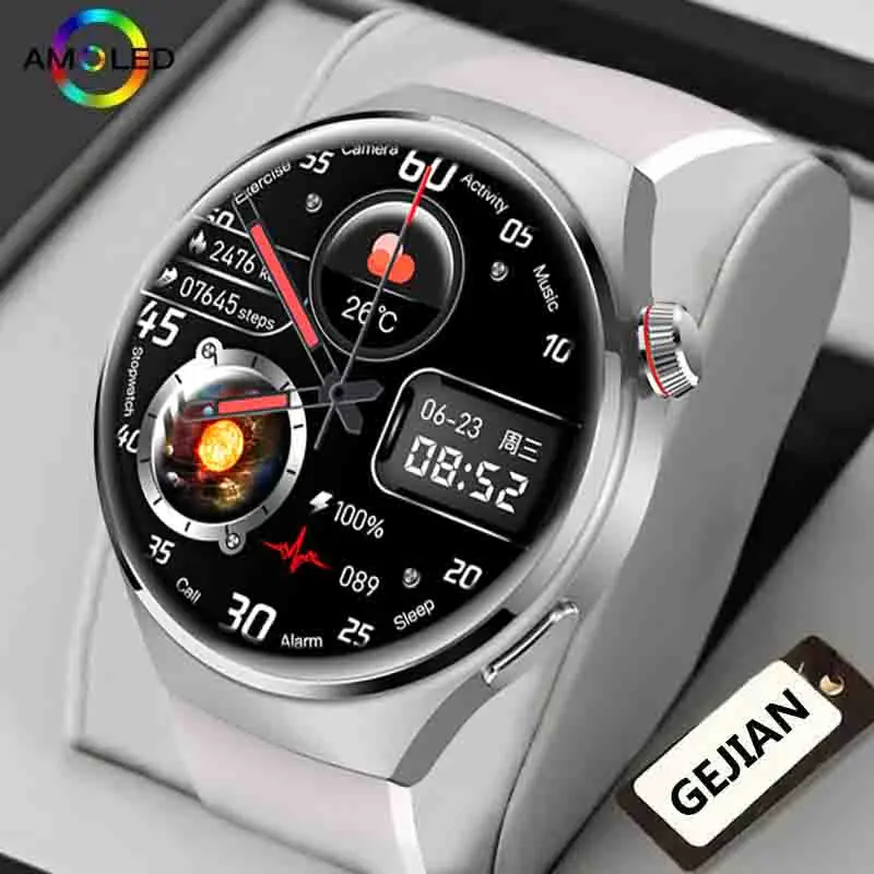 Men's Intelligent Dual Mode Bluetooth Calling Watch AMOLED 1.43 inches 466 * 466 HD Full Touch Large Screen Smart Watch 2024