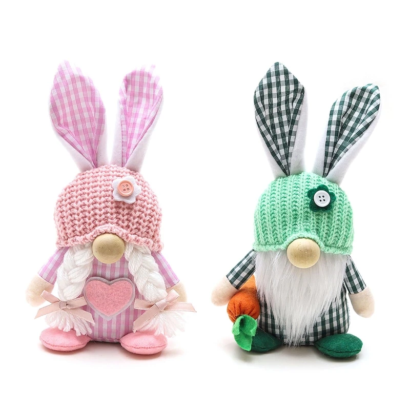 Пасхальный кролик, гном, плюшевые скандинавские украшения Tomte, эльф, украшения в виде кролика, безликий для куклы, шведская