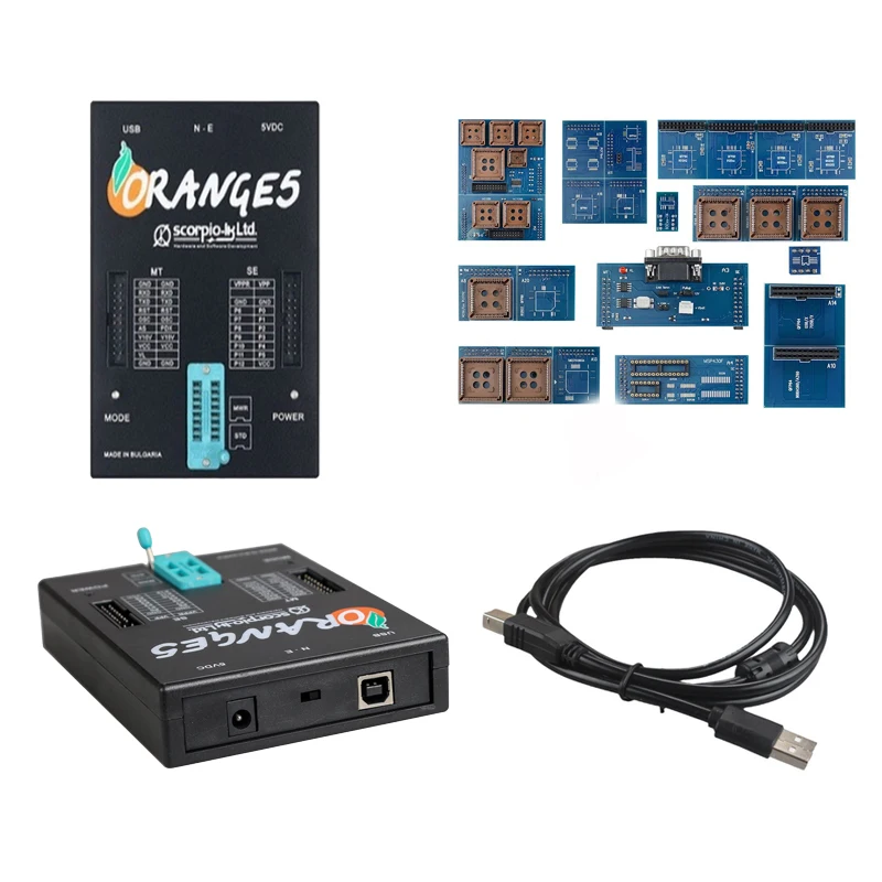 Orange5 Programmer V1.35 - Full Activated with Lifetime License + USB Dongle | Supports 1000+ Chips | 2.0-21.0V Voltage Regulati