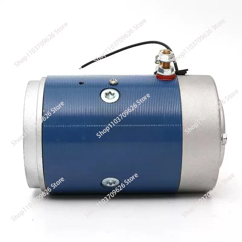 12V electric sanitation truck 1.6KW garbage truck 24V tail plate hydraulic oil pump motor 2.2KW DC motor