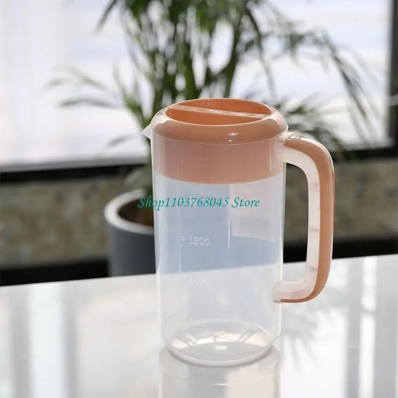 R53F Cold Kettles Juice Carafes Transparent Juice Pitchers Environmental Plastic