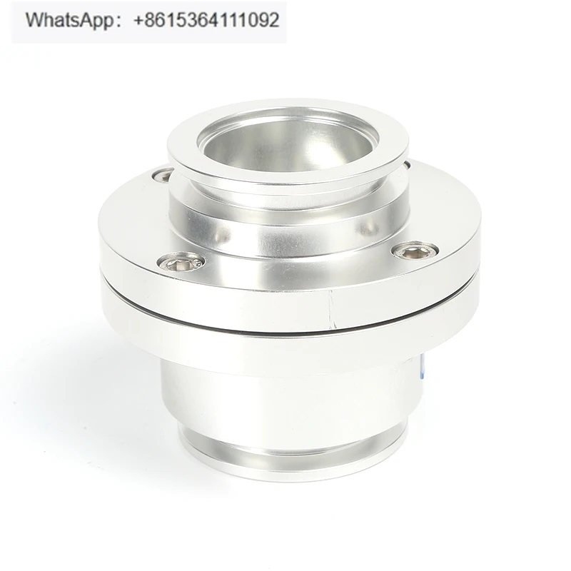 

Split aluminum alloy vacuum check valve, check valve exhaust valve inner fluororubber KF25 KF40