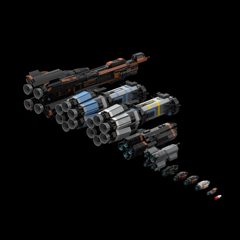 

5332pcs MOC The Expanse Fleet 1 : 900 Building Blocks Christmas Gift Inspires Unlimited Creativity Building Set