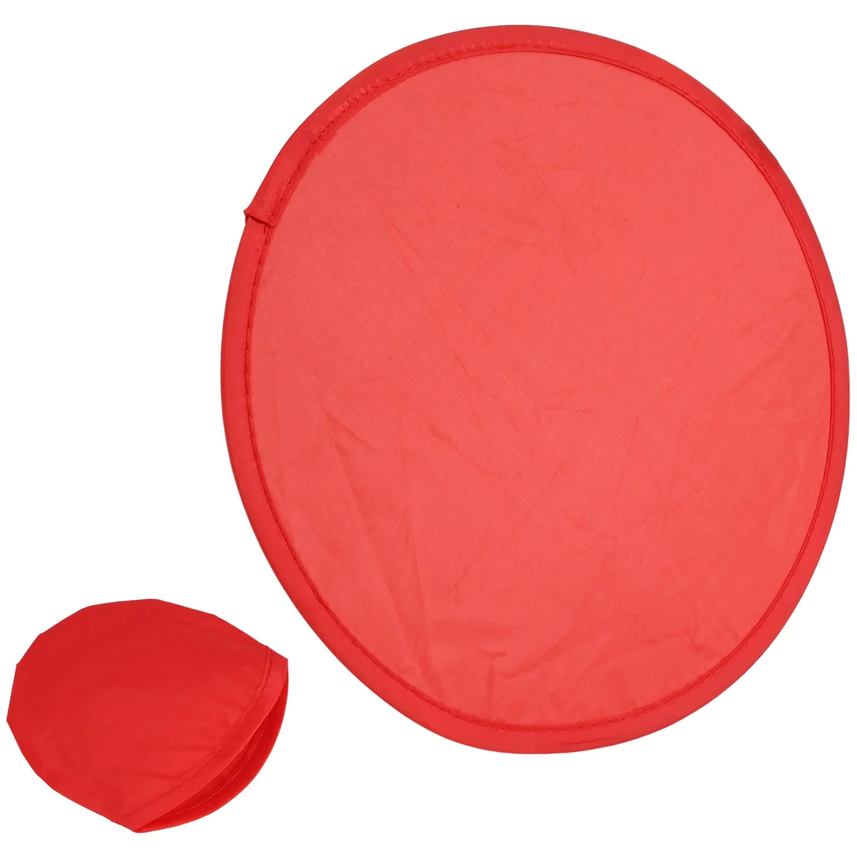 Opvouwbare ronde ventilator-rood