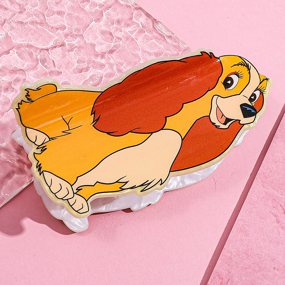 

The hair accessories and hair clips of the Lady image in Disney's animated film "Lady and the Tramp"