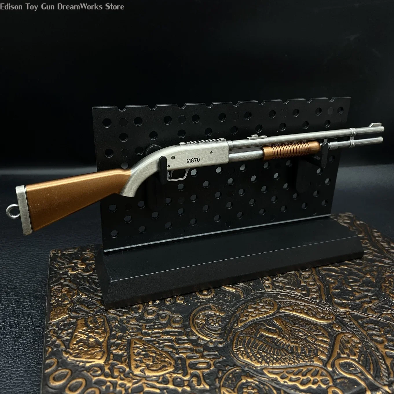 Winchester Gun Toy Model Replica, o mais novo Reming M870, Tiny Gamer Gift, Exibir Arte, Pacote 3 em 1, 1894, Mossberg 590M, Novo, 2024