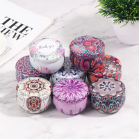 Fashion Tin Storage Box Classic Style Small Boxes Sealed Tobacco Packing Case Jewlery Cans Coin Organization Christmas