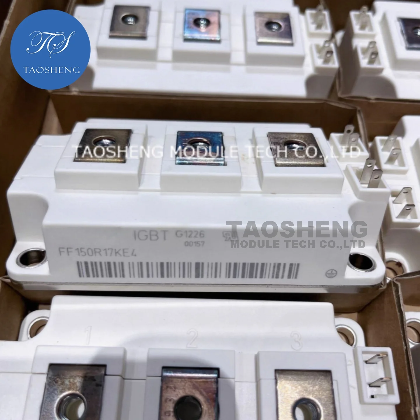 

1 шт. FF150R17KE4 150A/1700V Новый и оригинальный IGBT-модуль【TAOSHENG】 # TS095