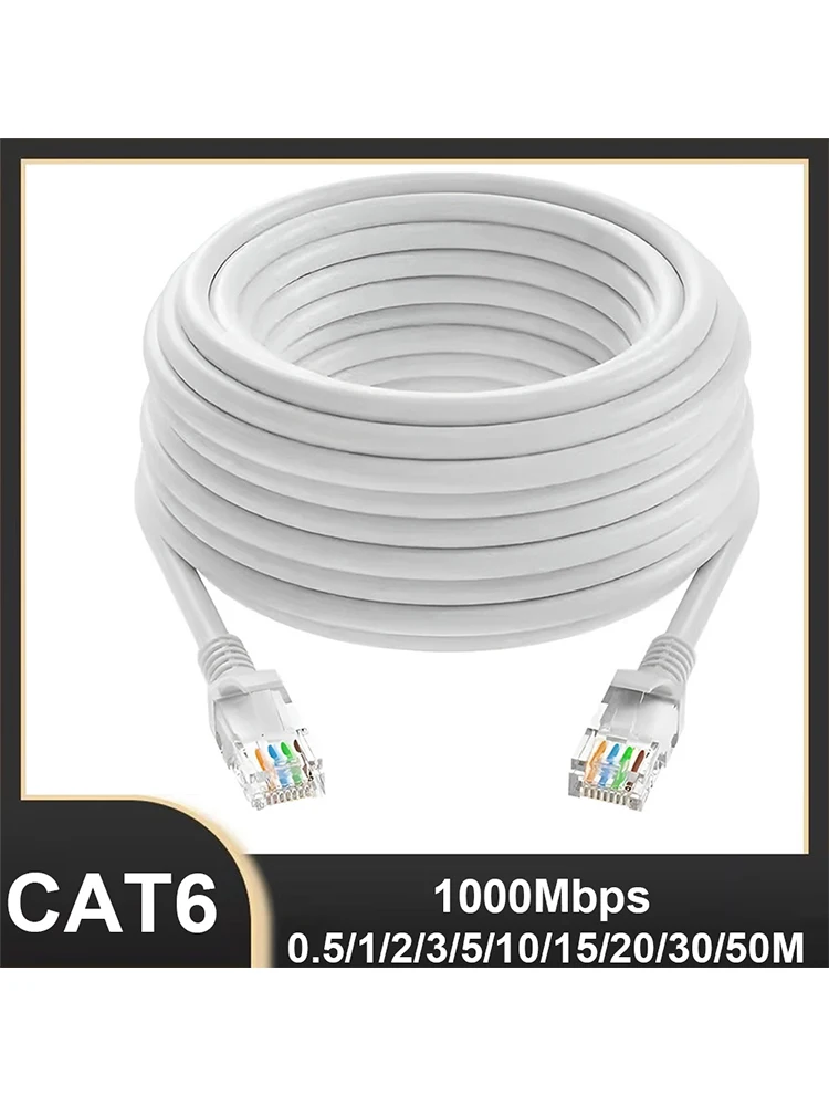 Kabel Ethernet CAT6 Rj45 UTP 1000Mbps Przewód Sieciowy LAN Kabel Internetowy do Routera Komputera — zdjęcie produktu 7