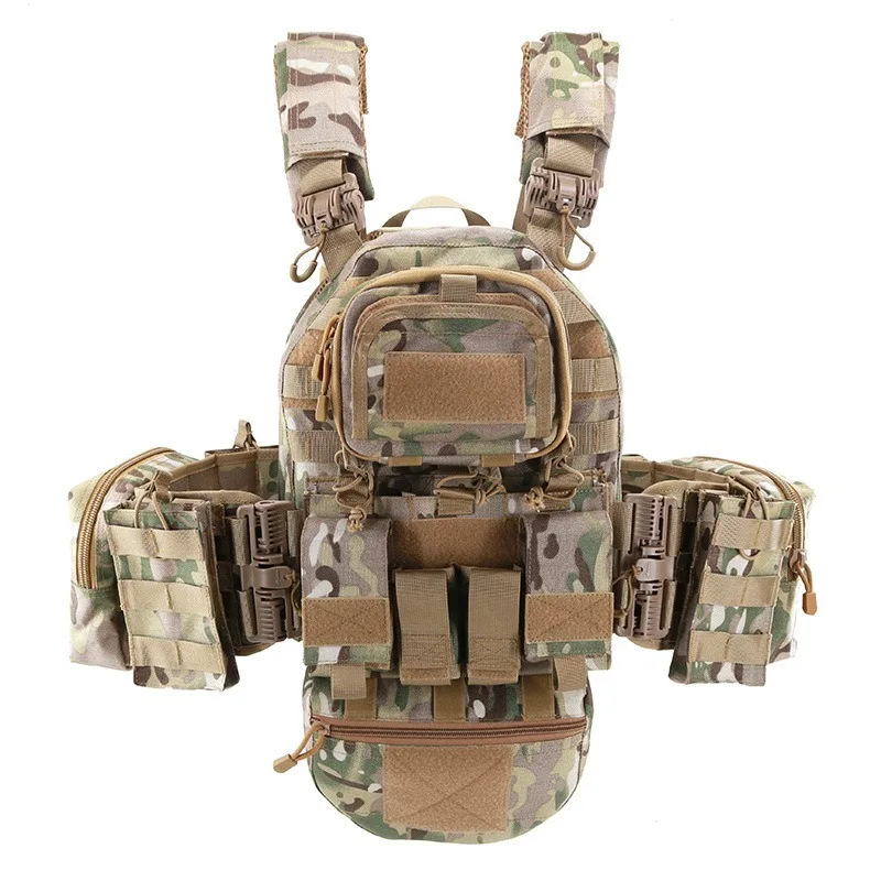 

Heavy Tactical Molle Quick Release Removable Set Vest Training Set Multi-Accessory Set Vest