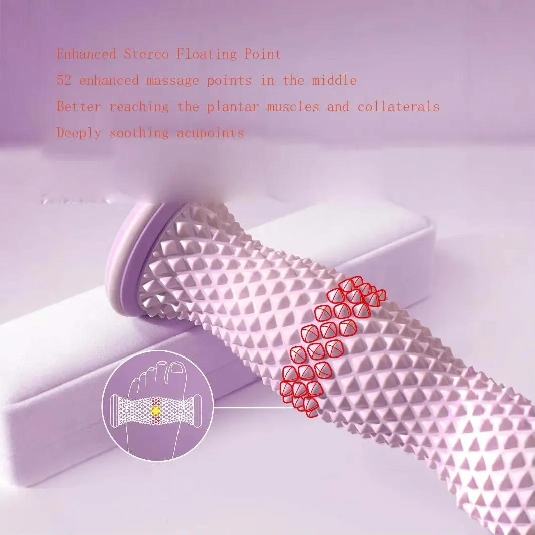 Foot Massage Roller Yoga Outdoor Home Sports Fitness Fascia Stick Foot Muscle Relaxation Soothing Massage Roller