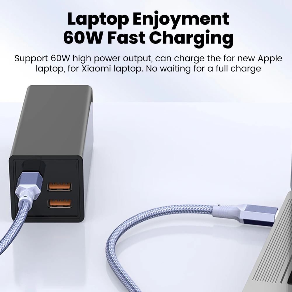 10 سنتيمتر 20 سنتيمتر قصيرة USB C كابل مزدوج الكوع 60 واط نوع C إلى نوع C كابل شحن سريع آيفون 15 16 هواوي سامسونج شاومي