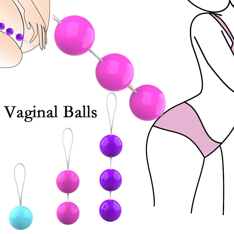 Boules de Kegel vaginales lisses, entraîneur de géisha, stimulateur Anal féminin, exercice de serrage, haltère, jouets sexuels pour femmes