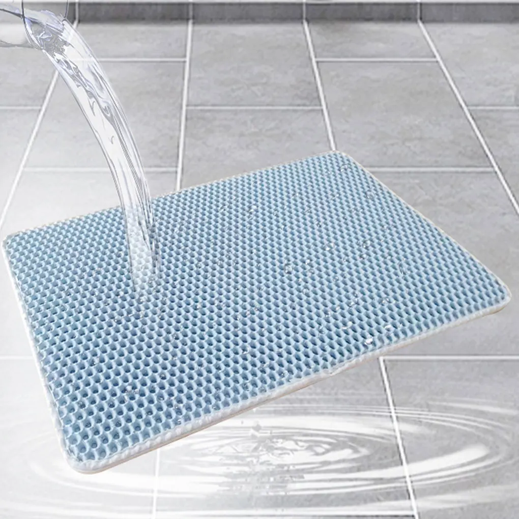 Cat Accessories Prevent Litter Mess With Double Layered Mat And Open Of Litter Mat Makes Easy