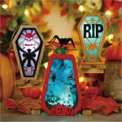 2024 Nowe metalowe matryce do wycinania Halloween Ghost Witch Broom Skull Scrapbooking Emboss Clipbook Template Greeting Card handmad Dies