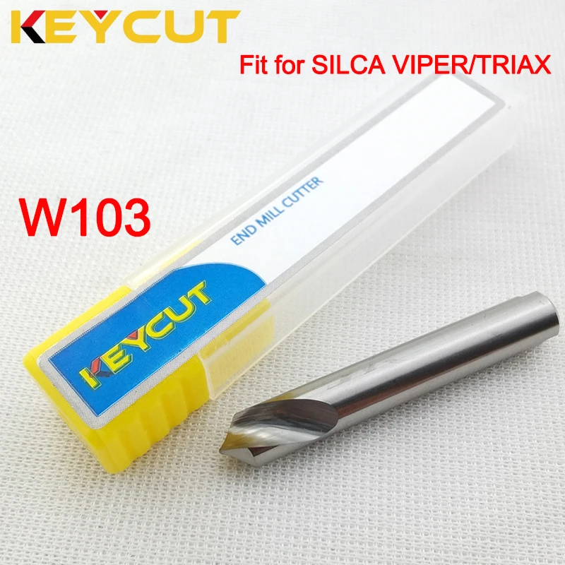 Fraise SILCA W103 90° 0,8 mm Compatible avec les machines de duplication de clés SILCA Quattrocode et SILCA Triax Outils de serrurier de rechange