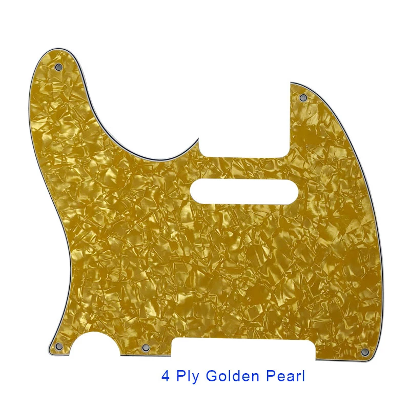 Xinyue Parts - For Left Hand US Standard 5 Screw Holes 52Year Tele Telecaster Guitar Pickguard Scratch Plate Multicolor Choice