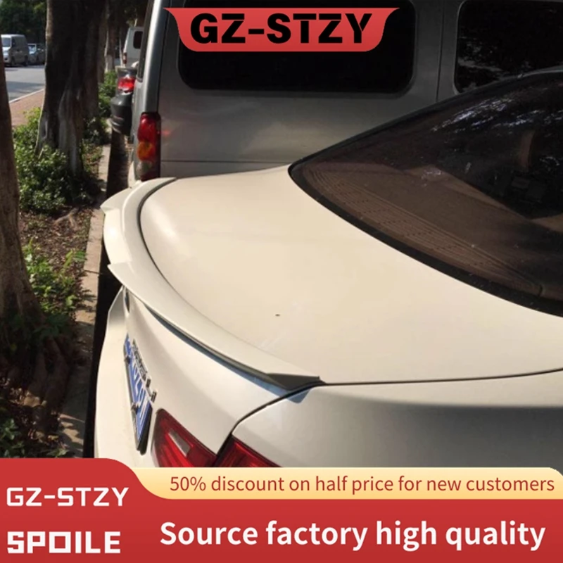 

For BMW 5 Series F10 M4 520i 525i 528i 530i 535i 2010-2017 M4 Style Car Rear Spoiler Wing Trunk Lip Tail Trunk Spoiler Trim