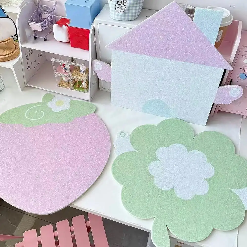 Ins الفراولة ورأى لوحة الإعلانات رسالة مجلس الكرتون البرسيم عرض الصور مجلس شكل خاص ورأى الألم مجلس الفن جدار ديكور