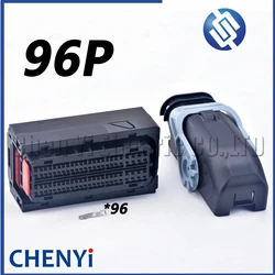 96 Pin automotive ECU connector wire harness plug 15494598 15494614 15494610 with Pins For Cummins CM2220 injection module Foton
