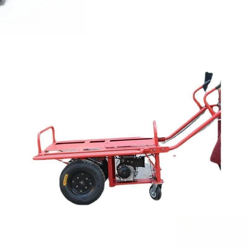 

Electric flat tricycle orchard construction site hand push mountain agricultural double wheel chicken bus climb