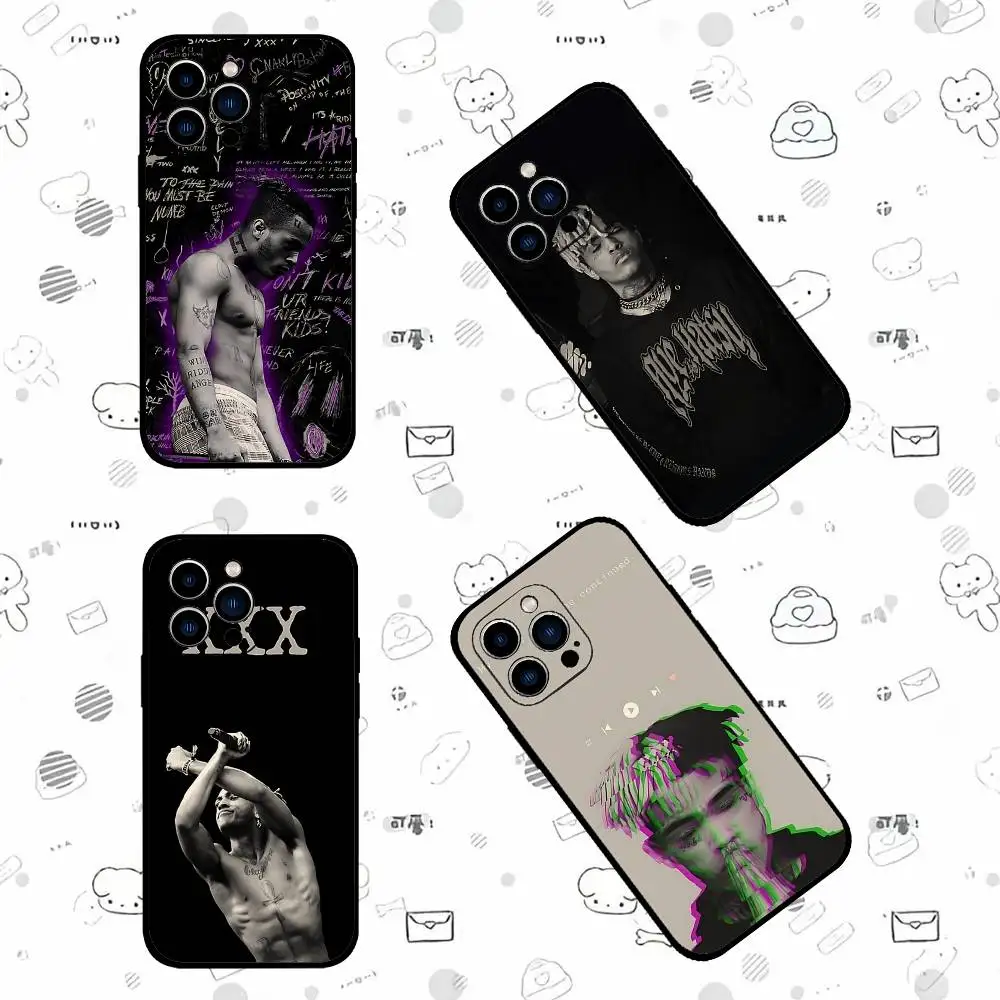 

Rapper A-XXXTentacion-S Phone Case Black Phone Case That Fits For IPhone 17,16,15,11,13,14 Pro Max,Plus,X,Xr,Xs Max,13Mini