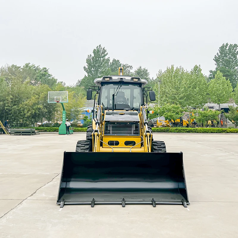 China Mini Loader Hydraulic System Easy to Operate EPA EURO5 Engine Multifunctional Cab Car Construction SetSkid Steer Loader