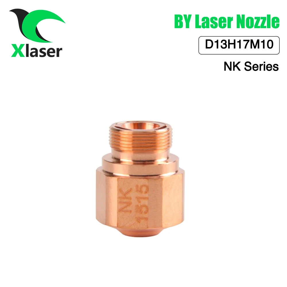 XLaser 10Pcs/Lot Laser Nozzles NK Series D13H17M10 Nozzles High Pressure For Wholesale BY Laser Cutting Machine