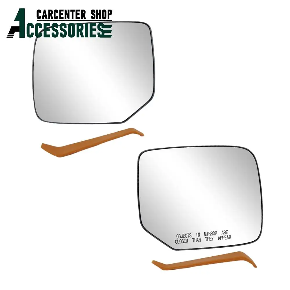 Side View Mirror Glass With Heated and Backing Plate 76253SZAA11 76203SZAA11 Left Hand Drive Fit For Honda Pilot 2009–2015