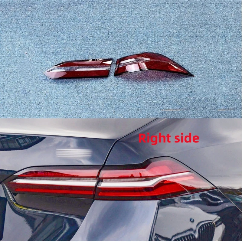 

For BMW 5 Series G60 2024 Rear Taillight Shell Replacement Brake lights Lens Taillight Glass Auto Rear Shell Cover