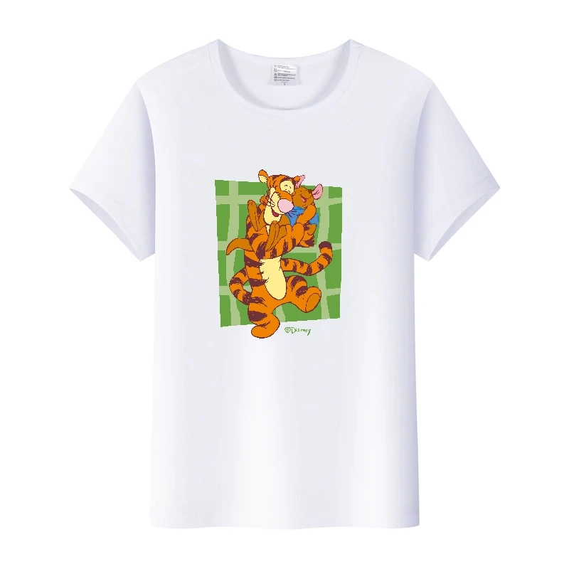 Vintage Disney Cartoon T-Shirts Pooh Bär Tigger Frau T-Shirts Freunde Grafiken 1920er Jahre Kleidung Tops lose Gothic Bluse Herren Shirts