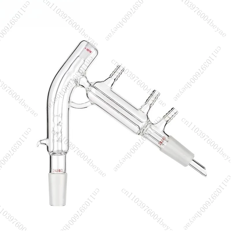 Microdistiller with Vacuum Jacket Interlayer Fractionation Head Thermometer 10mm Glass Instrument
