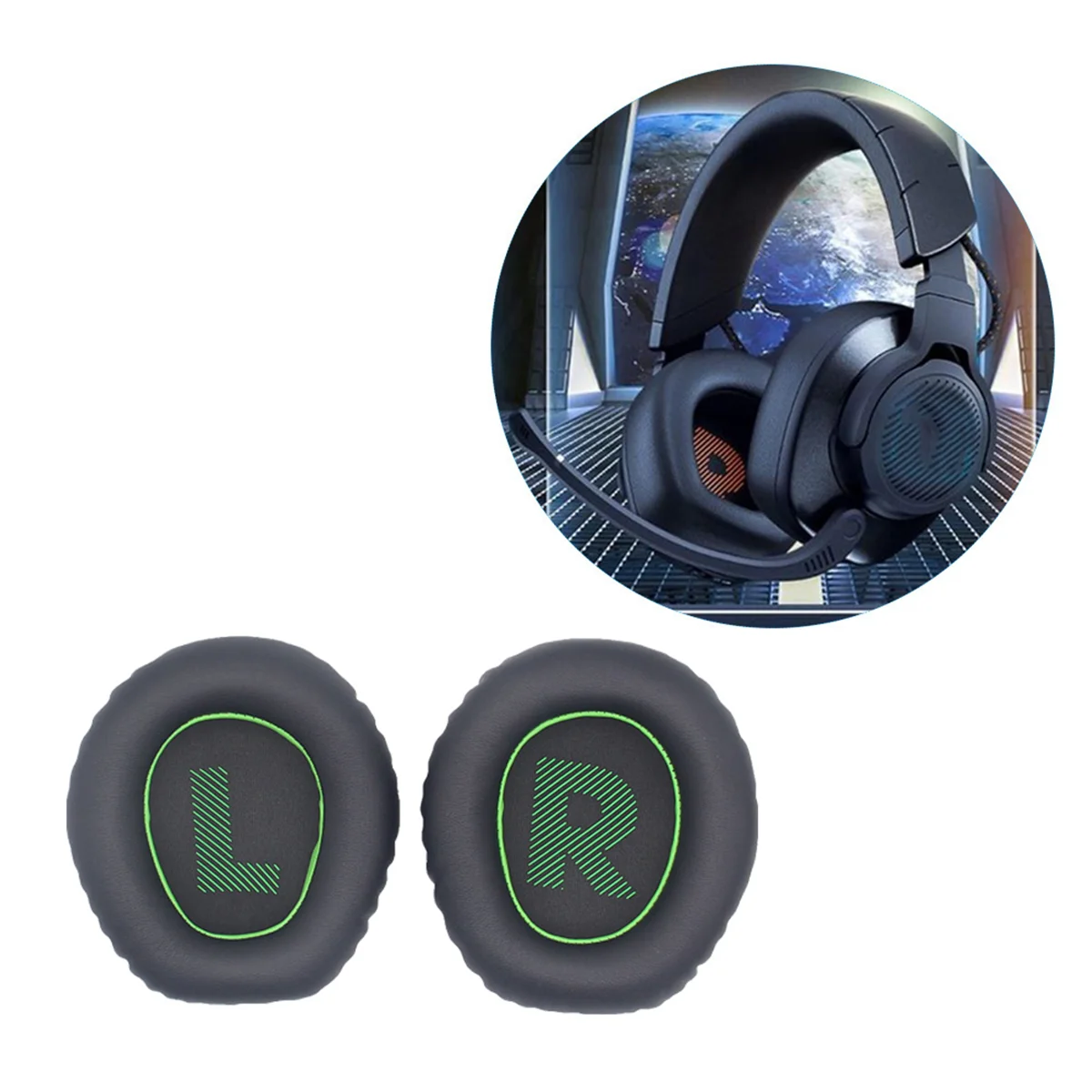 A57G-для JBL QUANTUM Q100 чехол для наушников гарнитура чехол для наушников губчатый чехол сменный защитный чехол для наушников, D