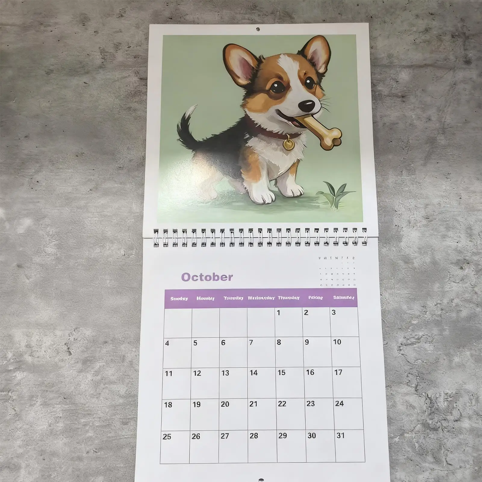 

Calendar 2026 Cartoon Puppy Tracking Planner 12 Month Wall Calendar For Animal Lover Home School Wall Desk Daily Scheduling