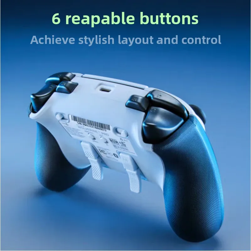 ينطبق على الاتصال اللاسلكي V2 Professional version gamepad RGB مع وظائف متعددة