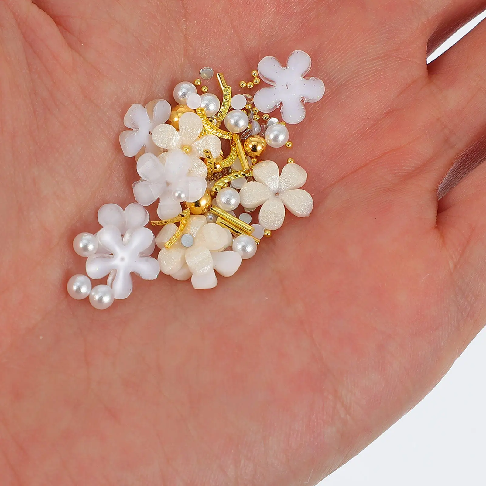 

6 коробок 3D-украшений для ногтей из смолы, декор для маникюра, аксессуары для рукоделия, для чехлов телефонов, гитар, планшетов