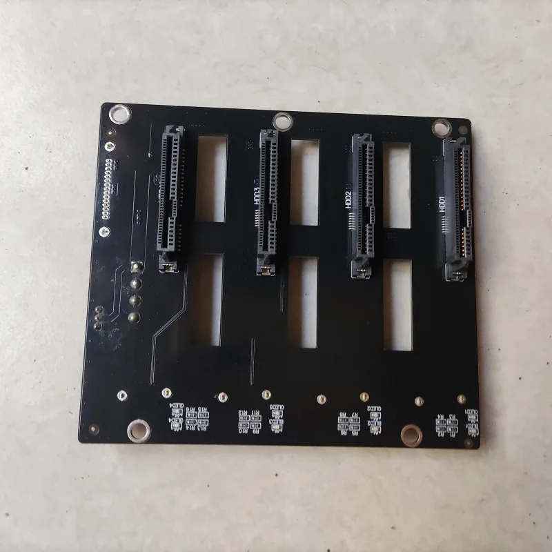 JONSBO N4 Chassis Backplane NAS Accessories 4-Port SATA Connectors Hard Drive Interface Circuit Board for Storage Systems