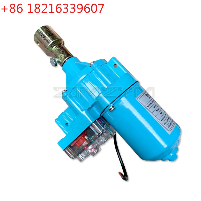 YAO DC24V Electric Film Roller Greenhouse Roll Up Motor Electric Film Roll Machine Greenhouse Film Winding Machine 100W 100m 3.8