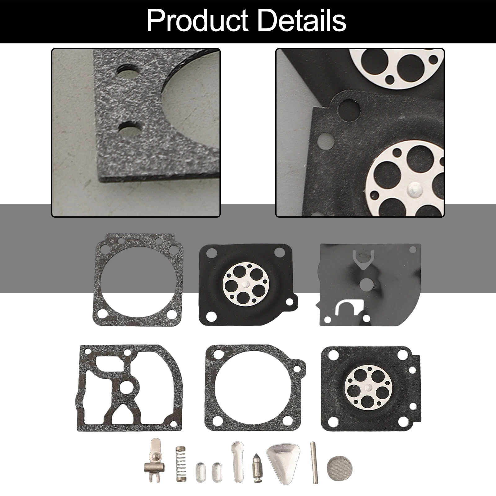 High Performance For Carburetor Repair Kit for Chainsaws Compatible with Multiple Models Including For 020 and MS Series