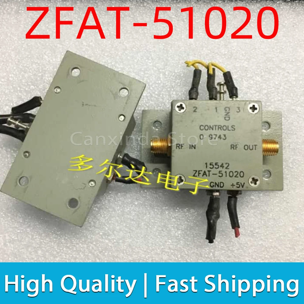 

1pcs ZFAT-51020 ZFAT 51020 35 dB Precision Digital Step Attenuator 10 - 1000 MHz 50Ω 50ohm SMA Connector TTL Control Pin Diode