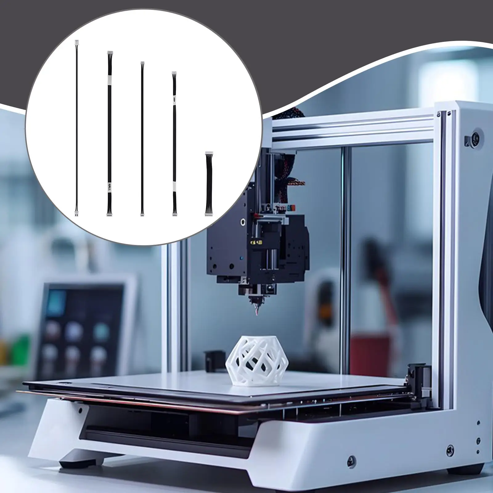 Kabels 3D-printeraccessoires Reservesnelheidsmetingsbord Kabel voor x1